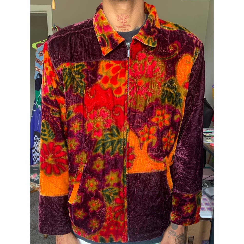Chico's Vintage Suede Jacket (Unisex)